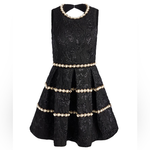 New- Alice + Olivia Alistair Mini Gown